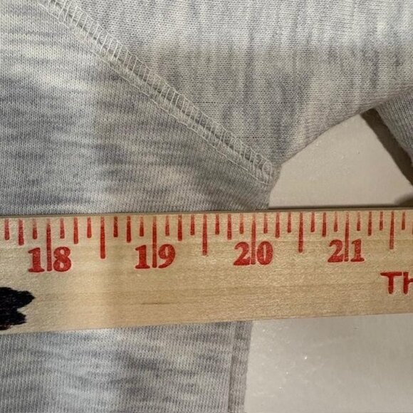 Anthropologie Sweatshirt Womens Small Gray Saddle Up Rope Graphic NWT - Picture 7 of 8